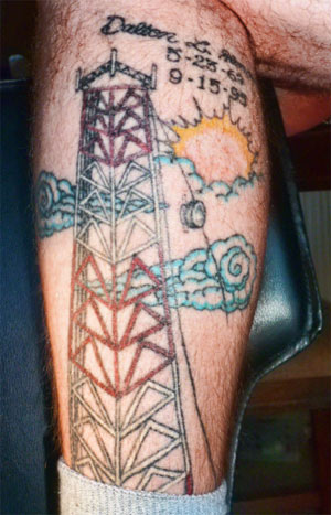 Tower Climber Tattoos