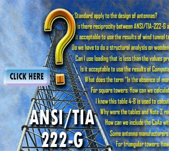 ANSI/TIA-222-G Questions answered in new Wireless Estimator Q&A module