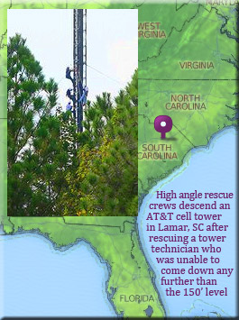 Successful ATT tower rescue in South Carolina