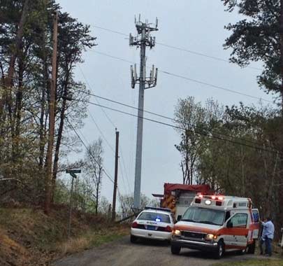 Near fatality in Alabama for cell phone tower worker