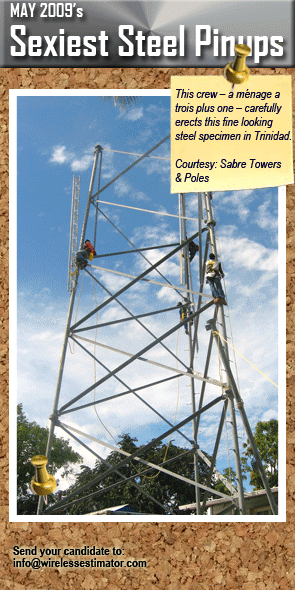 Wireless Cell Tower Construction