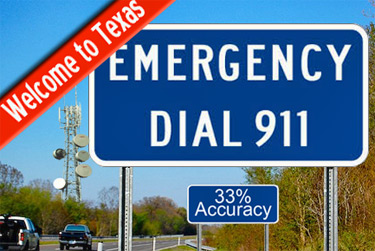 911 call locations have a poor tracking rate