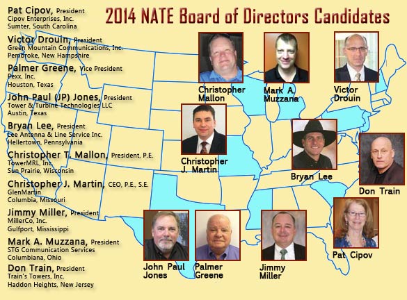 NATE Directors race has record challengers