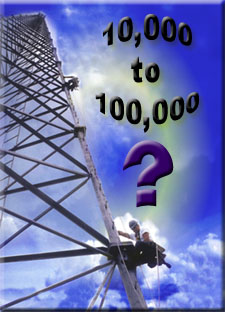 Number of Tower Climbers