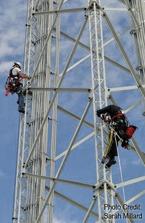 SBA assists in ensuring that firefighters can perform rescues on communications towers