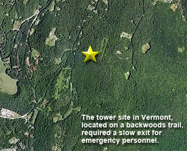 Tower Tech Injuries Vermont