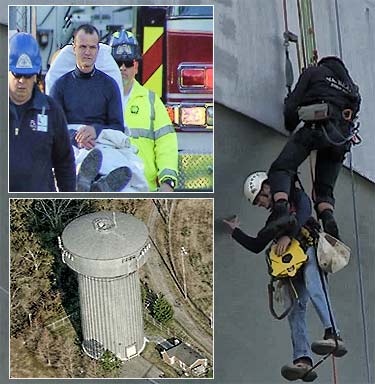100% tie-off saves tower tech's life in Virginia