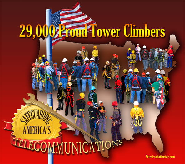 Cell-Tower-Climbers Total 29,000 in 2015