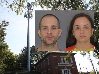 Instead of standing by her man, Rachel Cowan stood lookout for her man, but she and Michael were finally arrested after a multi-state battery theft spree