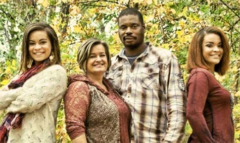 A Go Fund Me has been set up for Brandon Cartwright's wife, Mistee Simms, and her two daughters, Jossie and Trennary