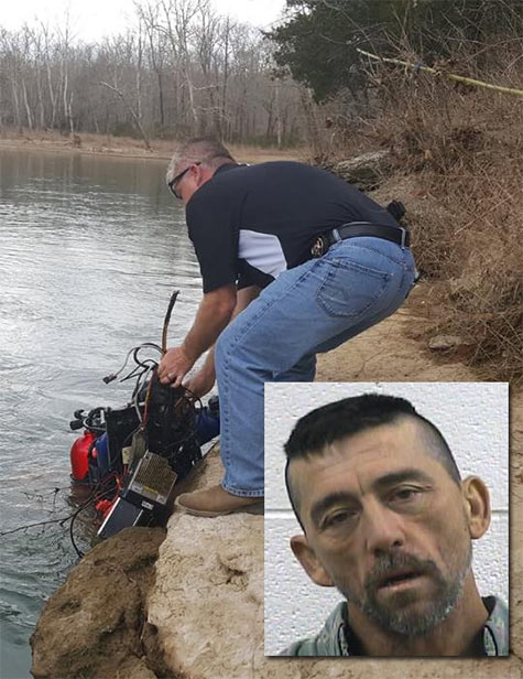 Frank Thomas Aldridge was arrested after stealing radio equipment that he found out he could not sell and dumped it in a river. 