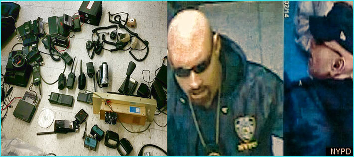 Two of the men posing as police and robbing drivers were identified on security cameras. Police found a cache of electronics and other equipment, including 15 portable radios, nine scanners and nine handheld microphones in one of the suspects' homes. One of the men, Jay Peralta, was fined $404,166 by the FCC, but that’s the least of his worries.