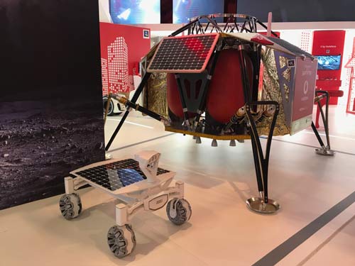 A Mobile World Congress attendee in Barcelona said, I was standing in front of Vodafone’s lunar module at MWC listening to their pitch when you published your article. Perfect timing. " 