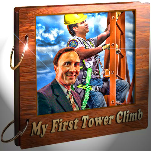 FCC Chairman Ajit Pai took Congressman Pete Wilson up on his suggestion that he should climb a tower since Commissioner Brendan Carr has. Wilson then said that he would also join him in putting boots on the steel.