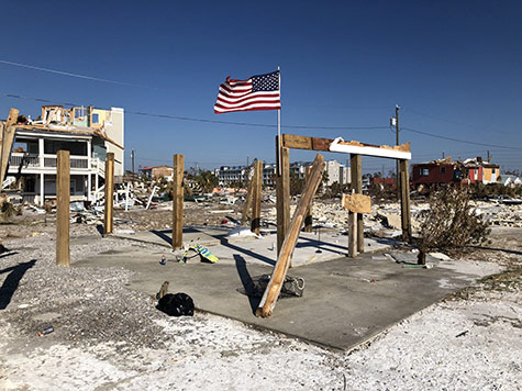 Mexico Beach , Florida was the hardest hit community following Hurricane Michael's landfall
