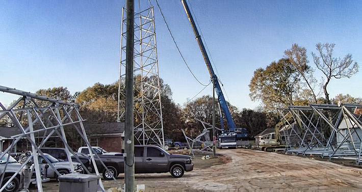 Multiple Pegasus Tower Co. techs were erecting sections with a crane when the fatality occurred. OSHA has issued a total of $140,720 in fines.