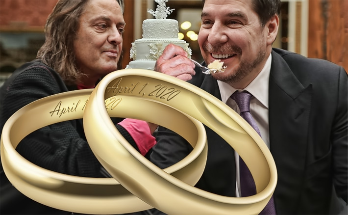 A nine year on and off again courtship has been officially wed by a $26.5 billion agreement, T-Mobile announced this morning. The merger also marks the end of the planned transition period from outgoing CEO John Legere, left, the very public face of T-Mobile, to Mike Sievert. Sprint’s CEO Marcelo Claure, at right, and Legere were the driving forces in getting the deal done that a few analysts were convinced would never happen.