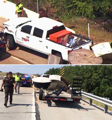 Two tower technicians killed following roadside accident