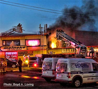 Cell site fire in Ramsey, N.J. extinquished