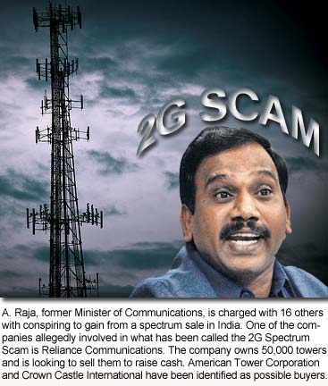 India 2G Spectrum Scam - 17 Arrested