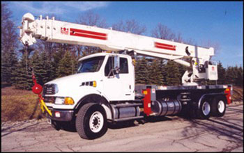 crane truck rental cost