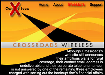 Crossroads Wireless Bankruptcy