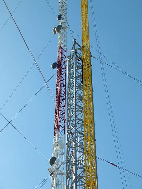 Guyed Tower DTV Broadcast