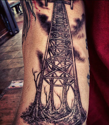 Tower Climber Tattoos