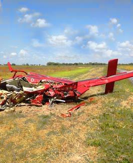 Helicopter crashes into tower as techs are working