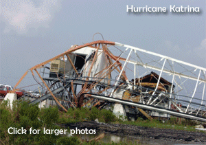Hurricane Katrina Tower Photos