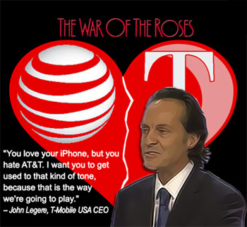 T-Mobile's John Legere tackles ATand T following a failed tryst