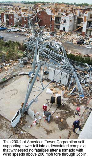 Joplin Tornado Tower Damage