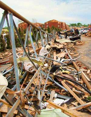 Joplin Tornado Tower Damage