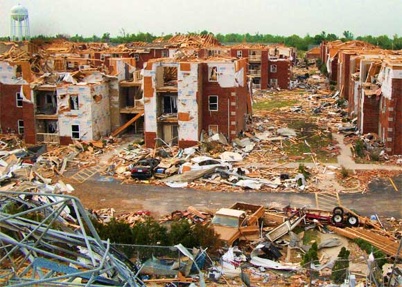 Joplin Tornado Tower Damage