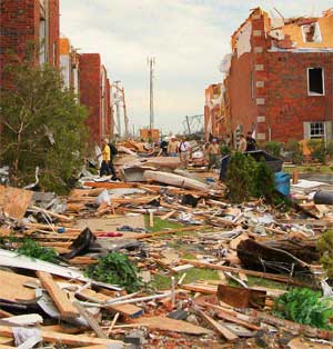 Joplin Tornado Tower Damage