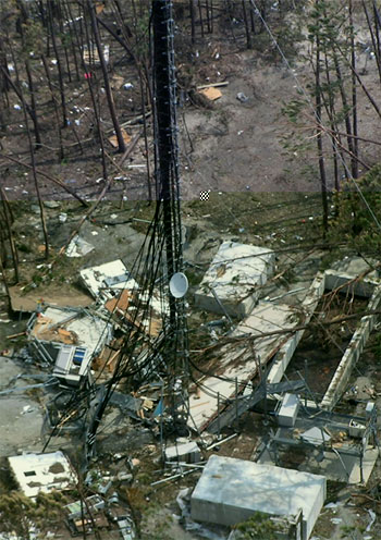 Hurricane Katrina Tower Damage