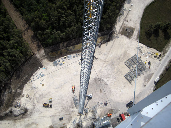 Miami TV Tower Construction