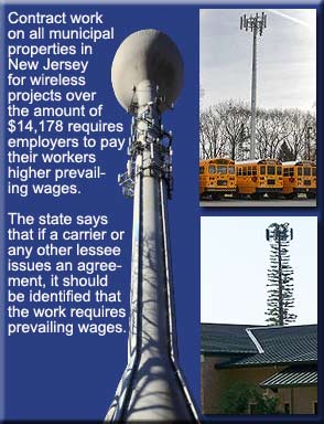 Prevailing wages in N.J. must be paid if the project is on any public property