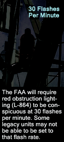 New FAA tower obstruction lighting takes effect