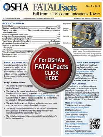 OSHA tackles high fatality rate in wireless construction