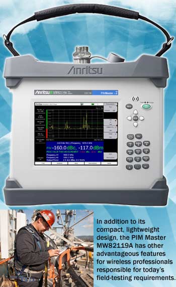 New PIM Master MW82119A band testing