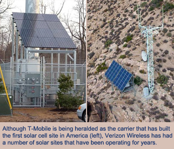 T-Mobile Solar Powered Cell Site