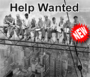 Tower Construction Help Wanted