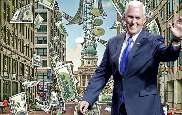 Indiana Governor Mike Pence is hoping that the second time around will be a charm.
