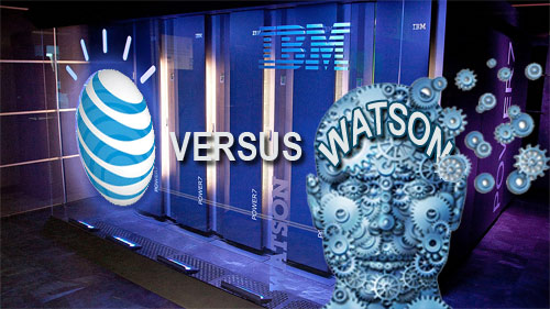 IBM Watson has AI down pat, but AT&T has what Watson needs, one million photographs and six thousand videos.