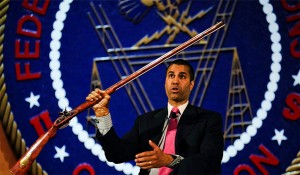 FCC Chairman Ajit Pai was symbolically presented with a Kentucky handmade long gun in recognition of his receiving the National Rifle Association’s Charlton Heston Courage Under Fire award at the same CPAC gathering in February where Commissioner Michael O'Rielly was found by the OSC to have violated an ethics law.