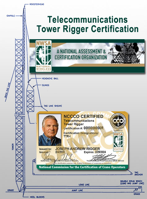 NCCCO and NWSA launch new Telecommunications Tower Rigger Certification