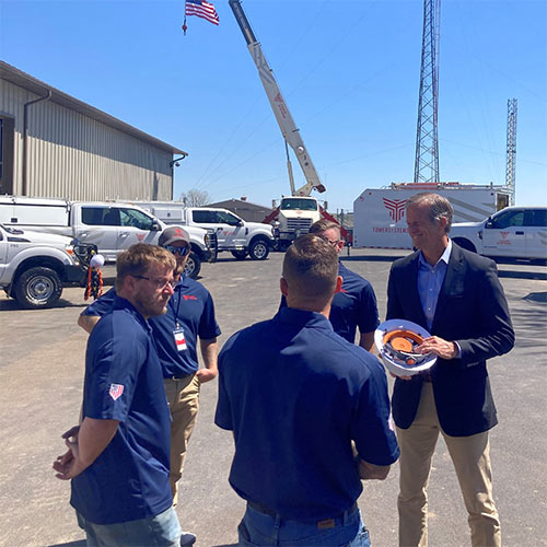 During the rebranding event, U.S. Senator John Thune said, Over the years, I’ve had the opportunity to visit with the men and women installing and maintaining broadband infrastructure across South Dakota to enable greater connectivity and I appreciate all they do."