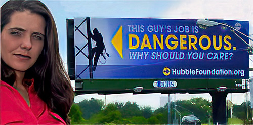 In 2013, Dr. Brigette Hester brought awareness to the industry of the need to support tower technicians and their families by placing a billboard on I-40 East in Nashville, TN. It captured the attention of tower companies who called her and wanted to assist. 