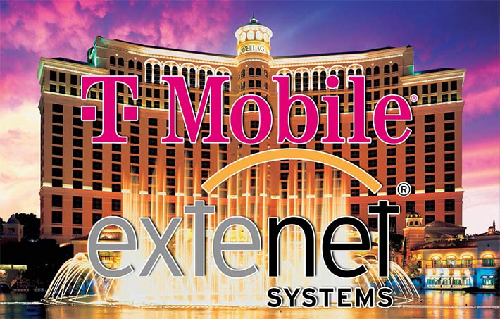ExTenet and T-Mobile will deploy digital wireless infrastructure in all of the nation's MGM Resorts properties